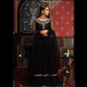 ZAAVIAY | LUXURY PRET - IRAJ (THREE PIECE) Pakistani gharara